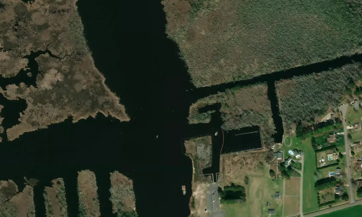 Flyfoto av Pungo Ferry 1