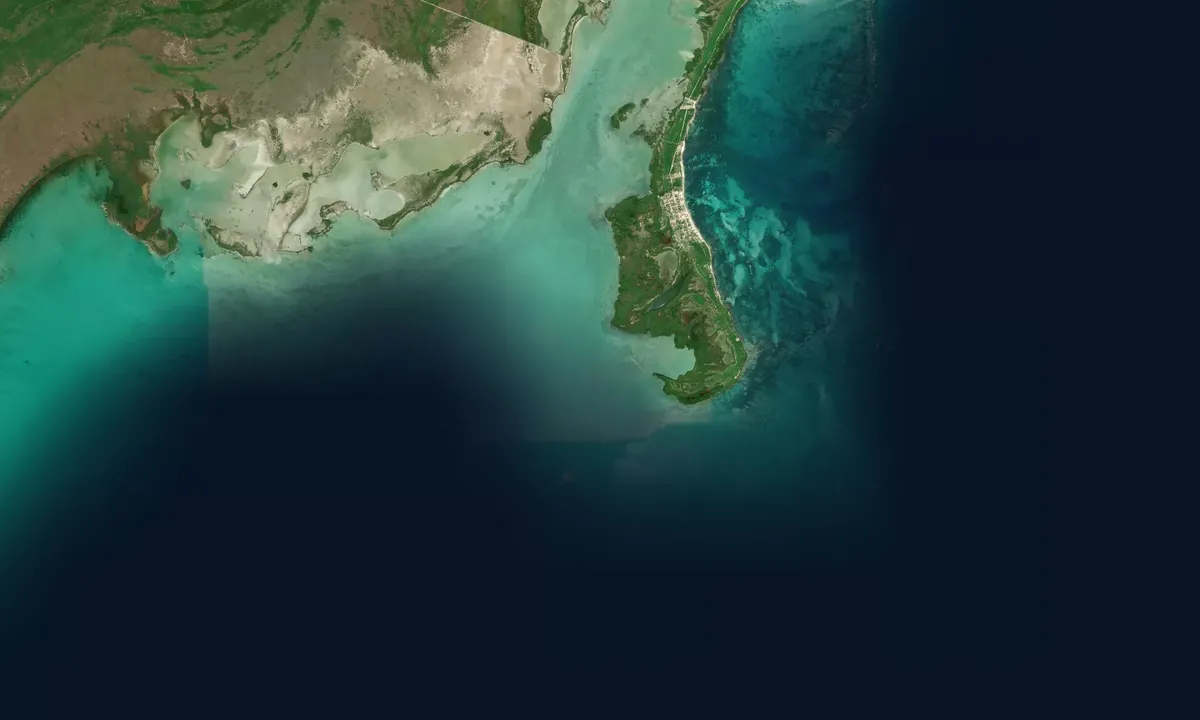 Flyfoto av Punta Allen
