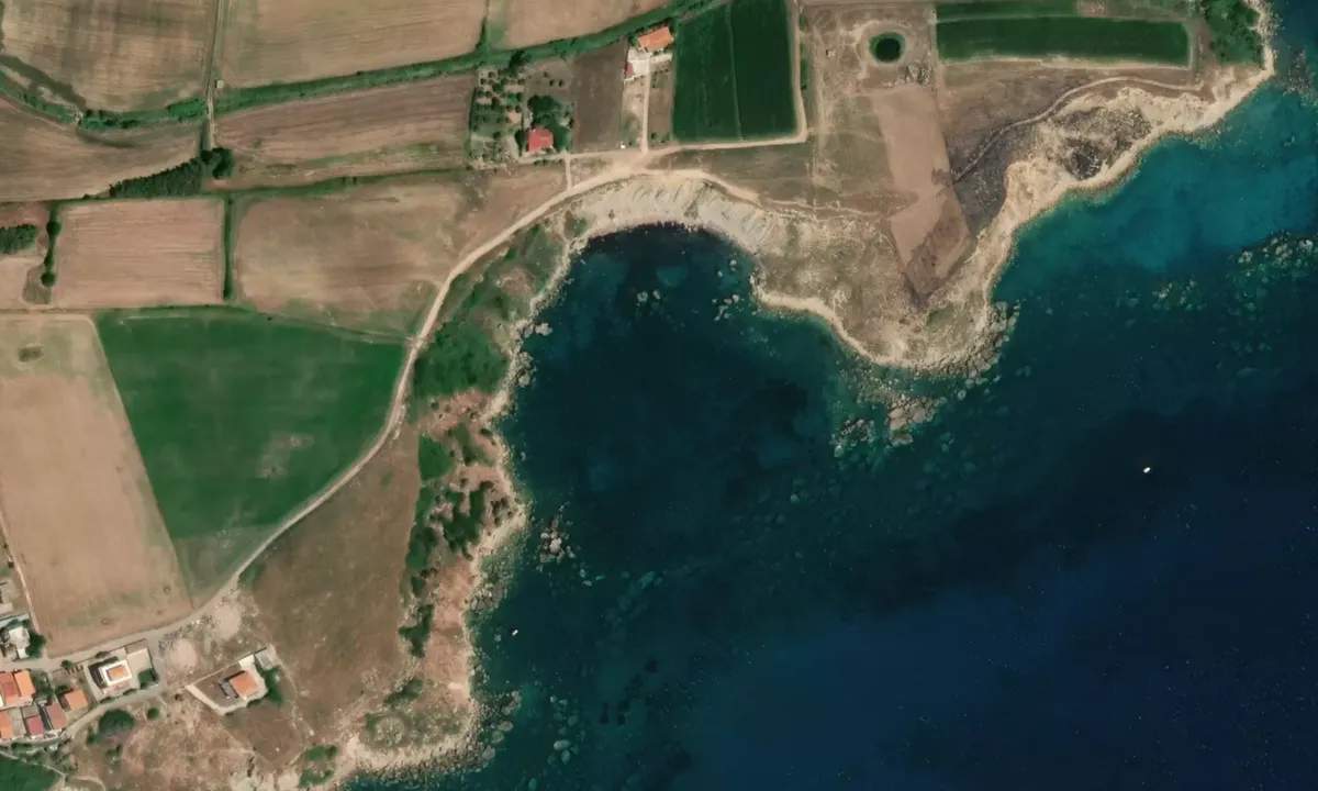 Flyfoto av Punta Cannone - Crotone