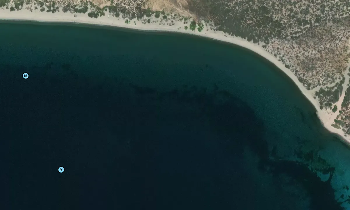 Satelite image of Punta Cazadero