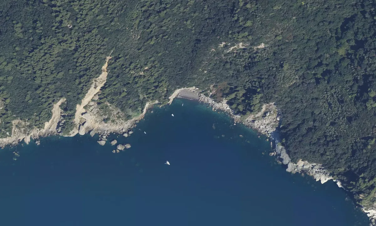 Satelite image of Punta Corvo