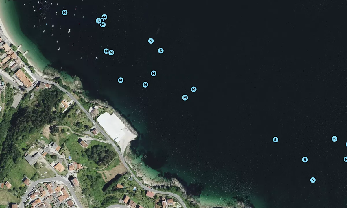 Satelite image of Punta da Robaleira