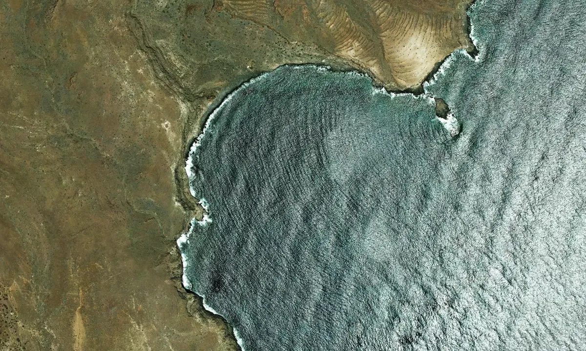 Flyfoto av Punta Del Parchel