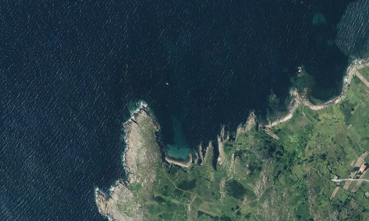 Satelite image of Punta do Fornelo