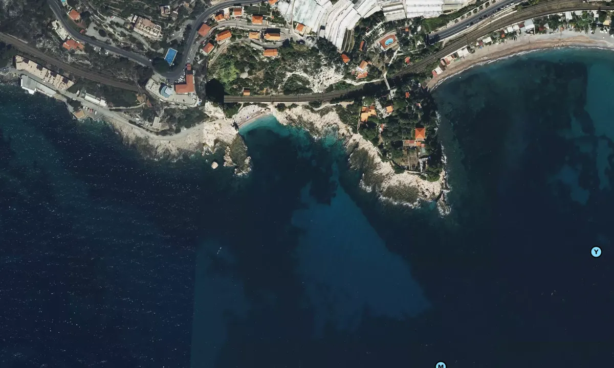 Satelite image of Punta D'u Darsenun