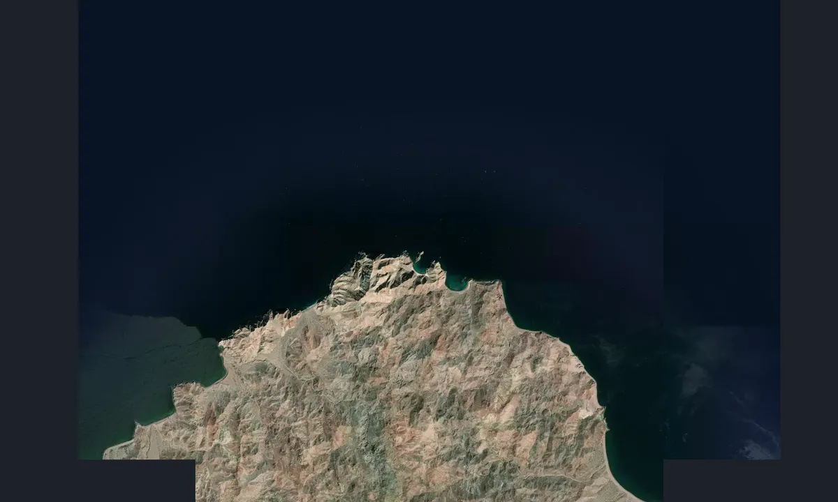 Flyfoto av Punta Las Animas West Slot