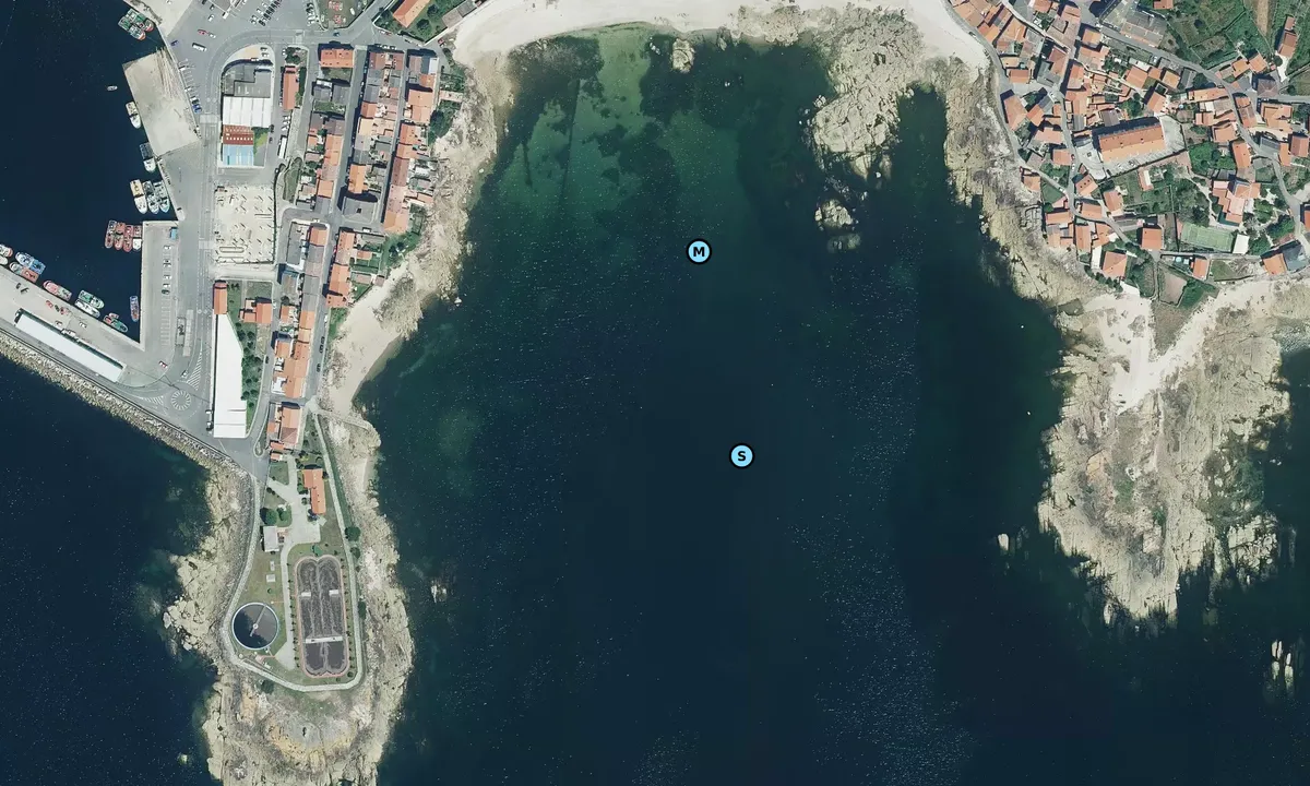 Satelite image of Punta Piñeiron