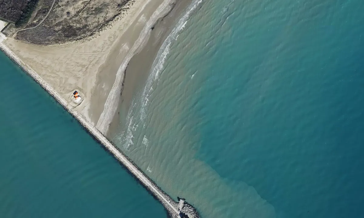 Satelite image of Punta Sabbioni