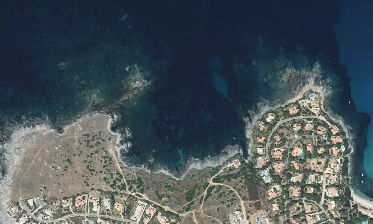 Flyfoto av Punta Vallitone