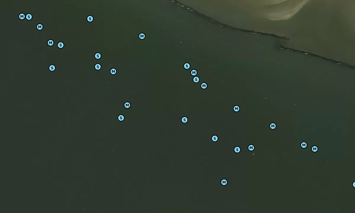 Satelite image of Quackgors nature reserve