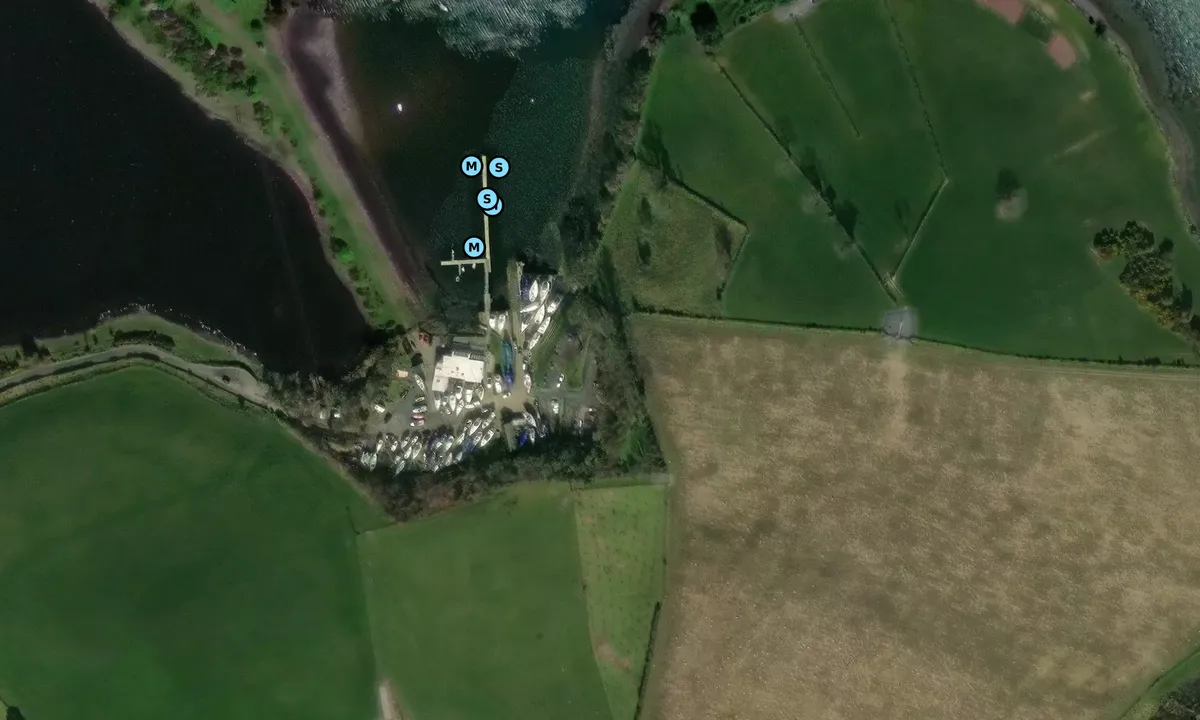 Satelite image of Quoile Yacht Club