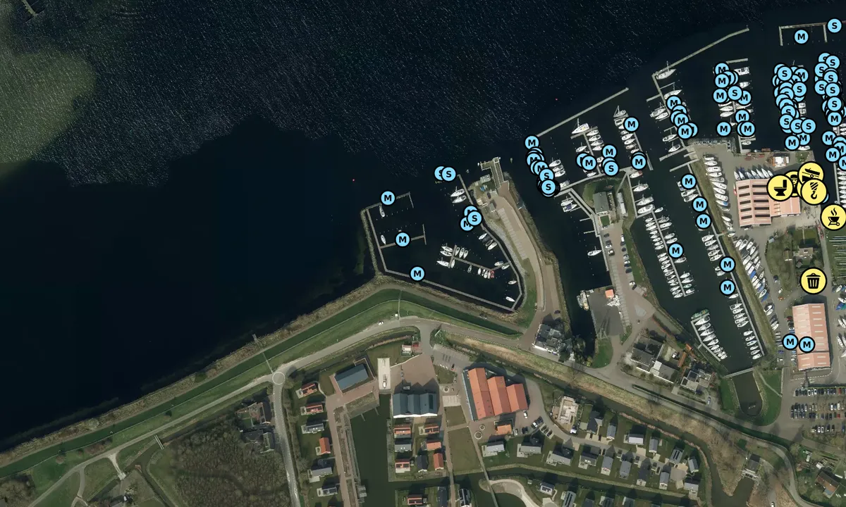 Satelite image of R.Y.C.B. Marina