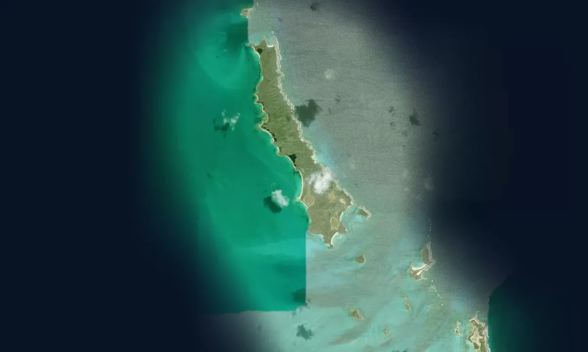 Flyfoto av Raccoon Cay