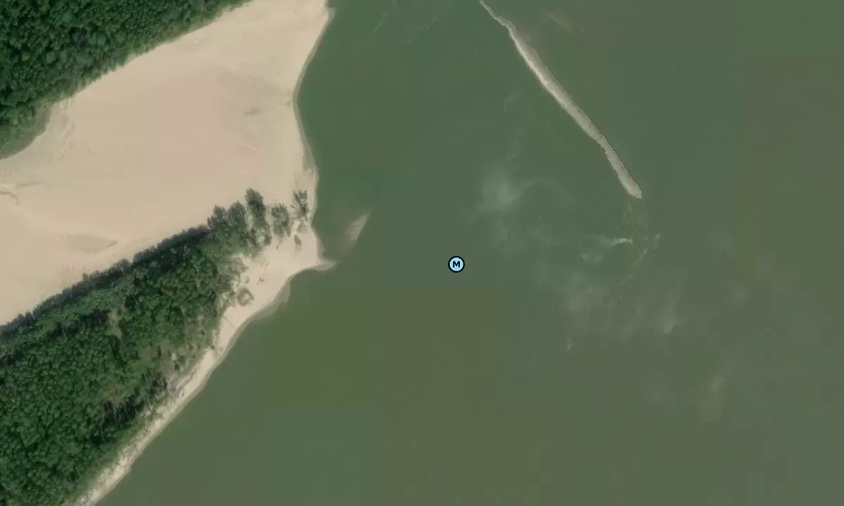 Satelite image of Racetrack Towhead