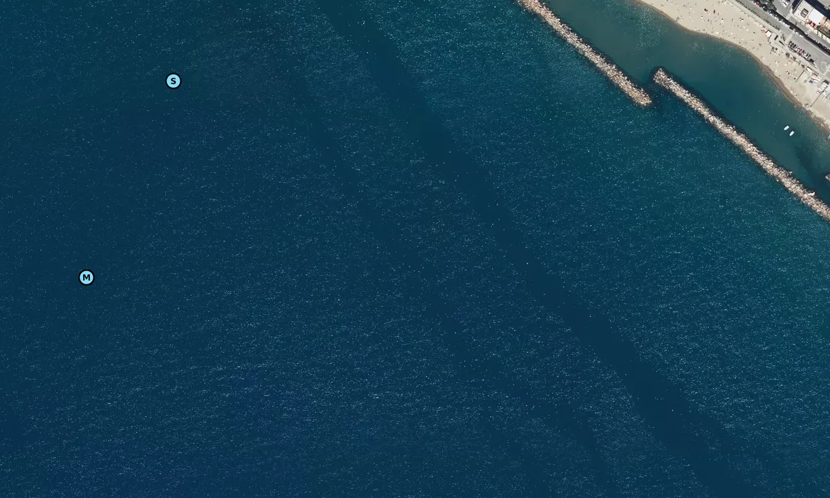 Satelite image of Rada di Moneglia
