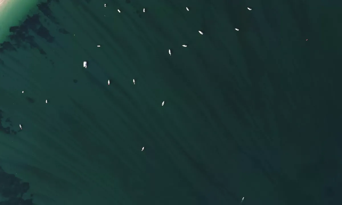 Flyfoto av Rade de Houat