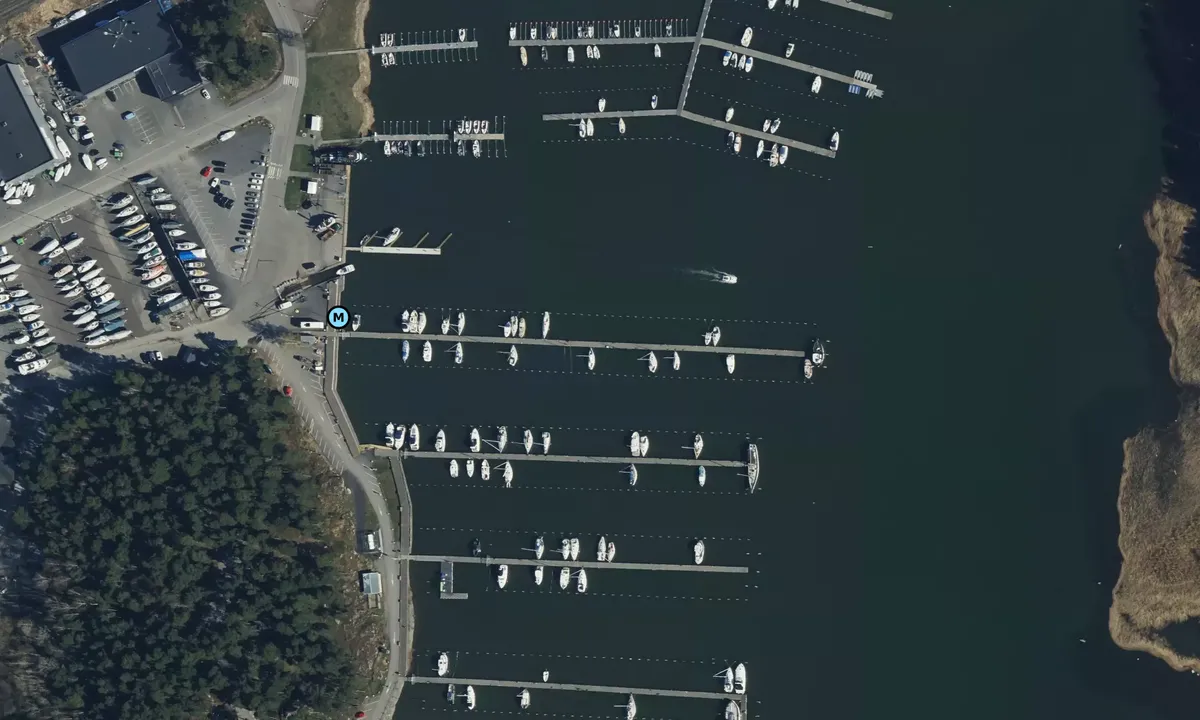 Satelite image of Raision venesatama