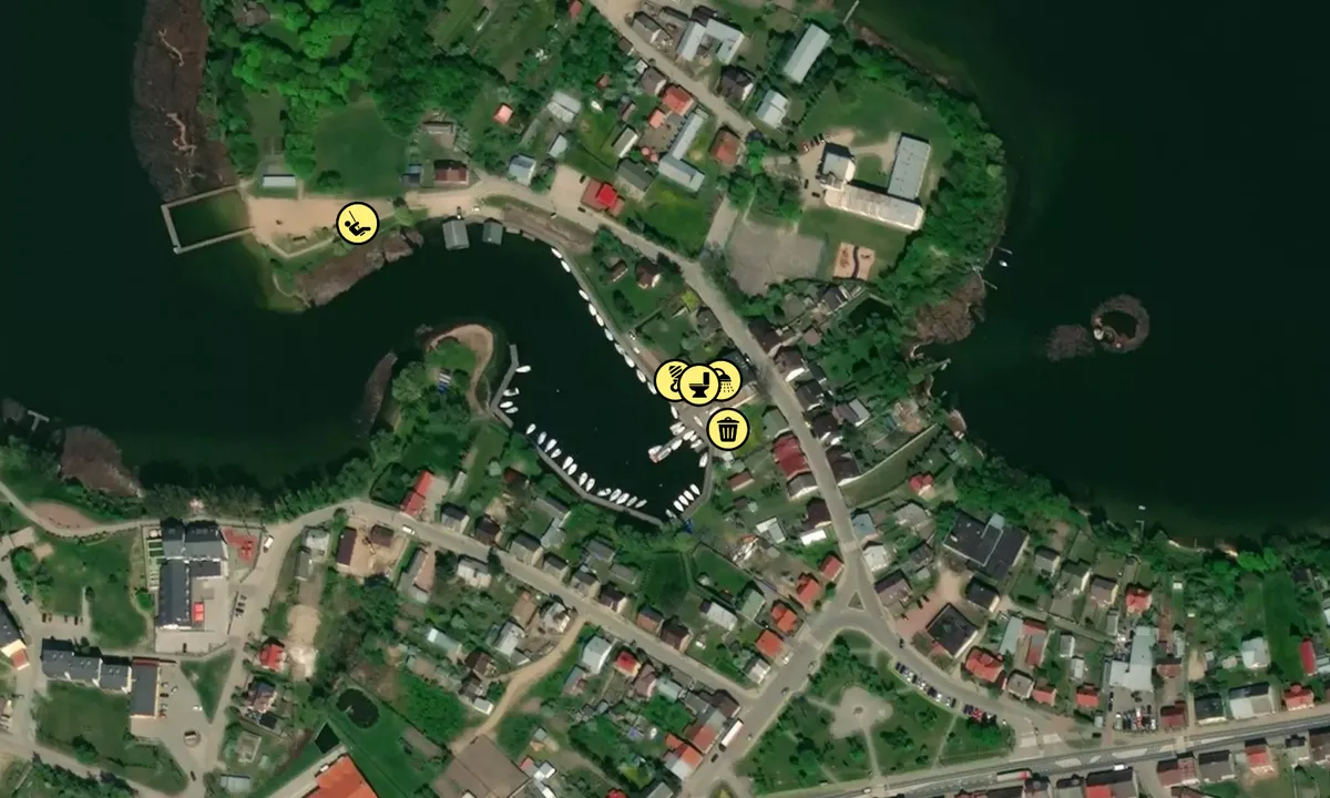 Satelite image of Rajgród YC Arcus