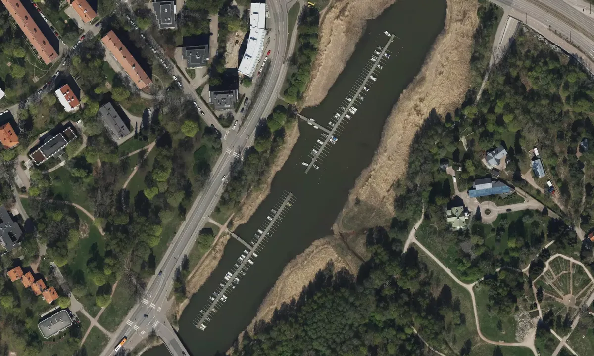 Satelite image of Ramsaynrannan venesatama