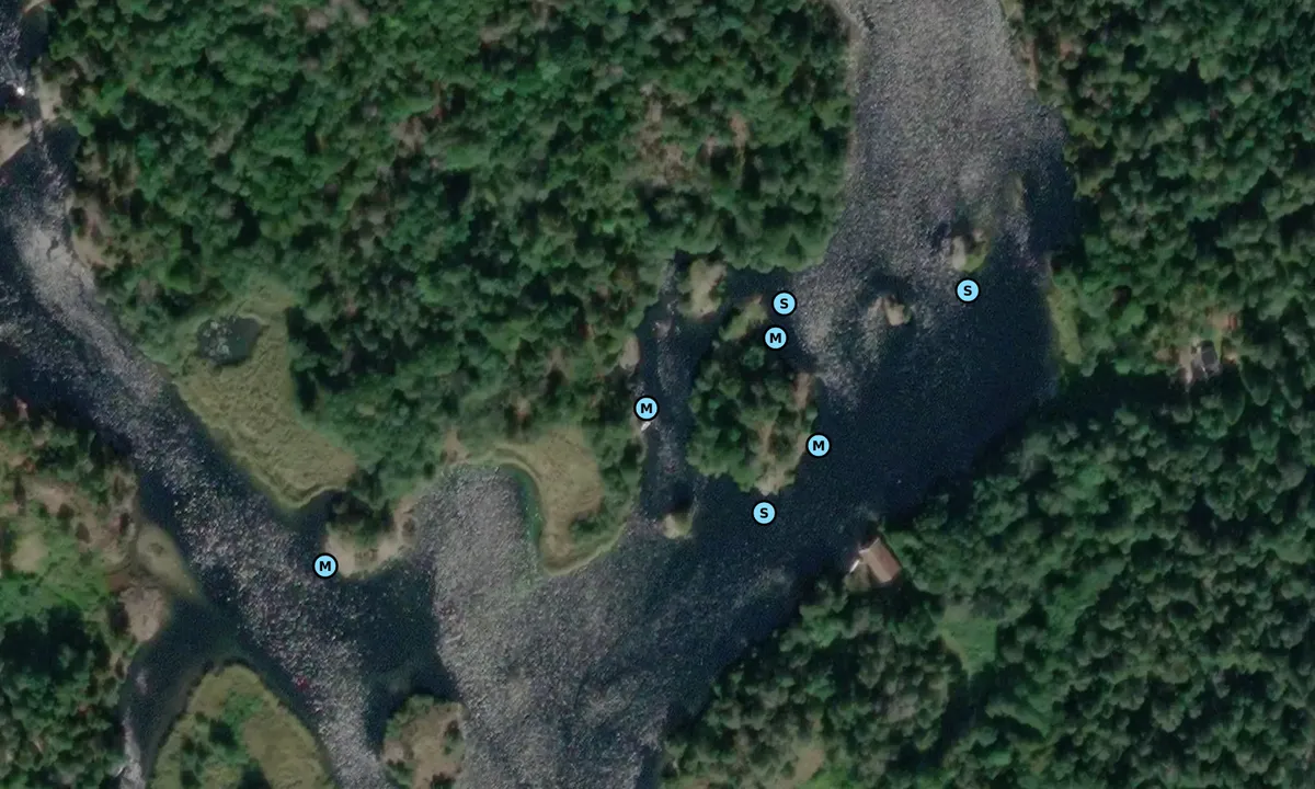 Satelite image of Ramsøy, Nidelva