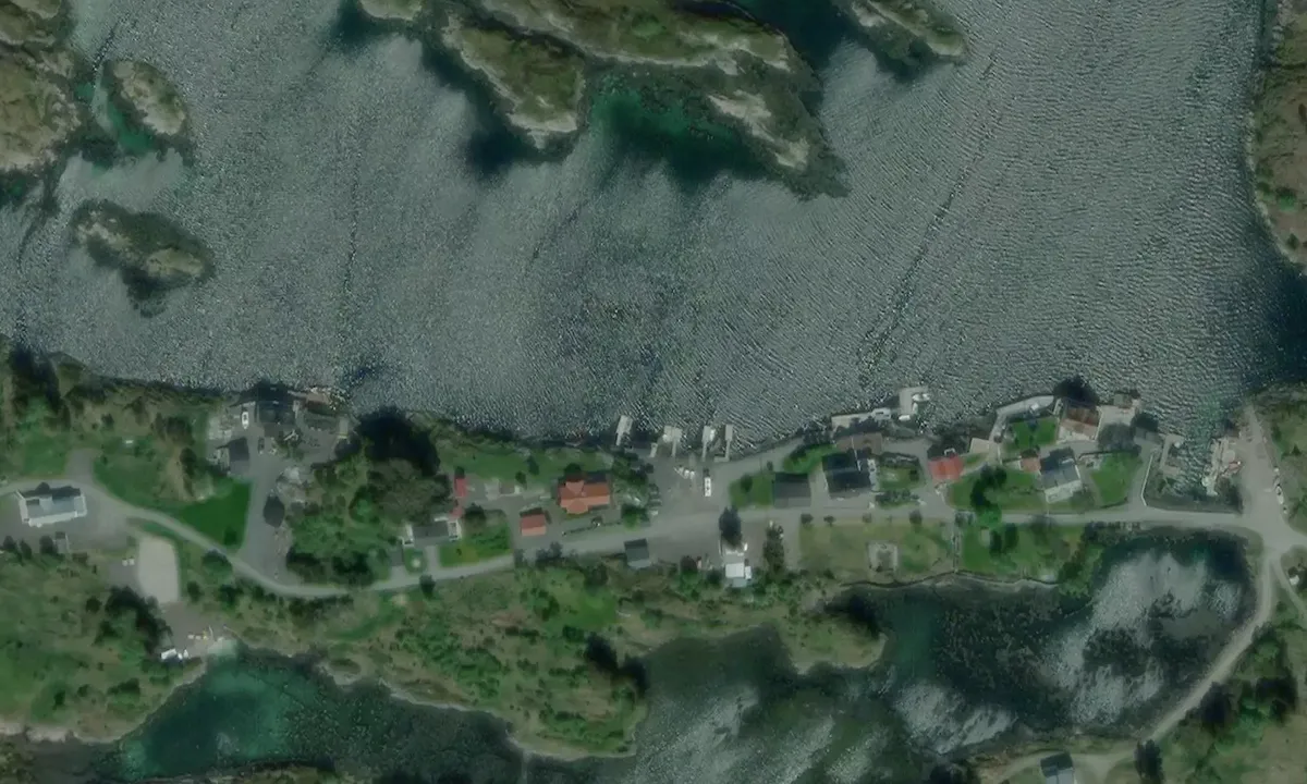 Satelite image of Rangøy sjøsport