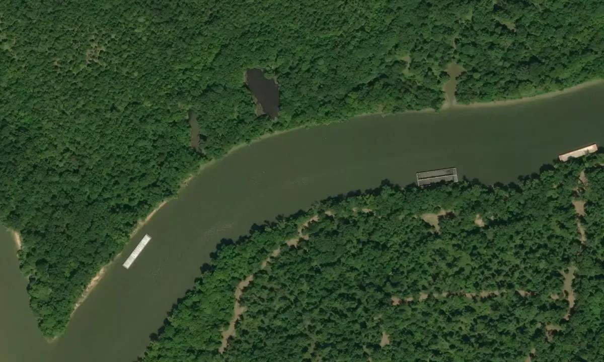 Satelite image of Rattlesnake Bend - 1