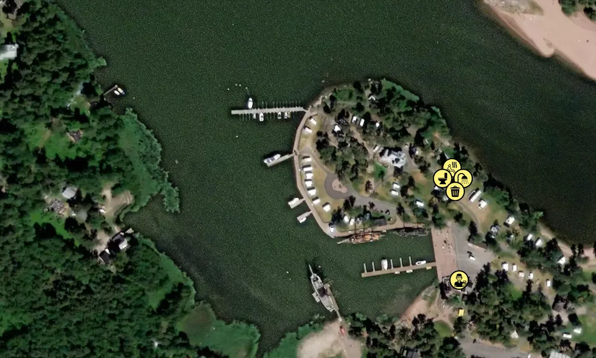 Satelite image of Rauma, Poroholma