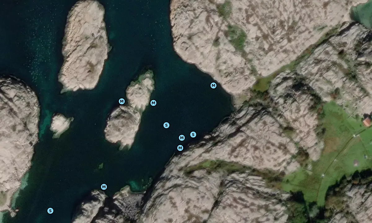 Satelite image of Rävhålet - Lilla Hamburgö