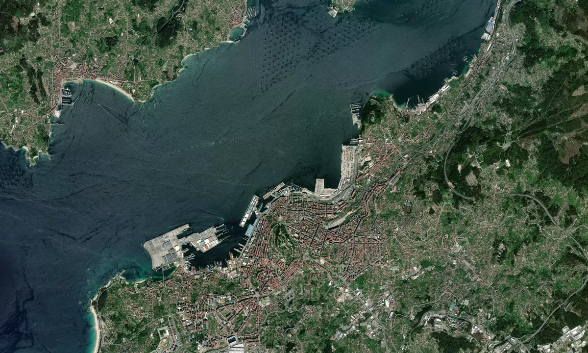 Flyfoto av Real Club Nautico de Vigo - Pontevedra