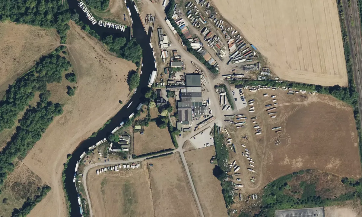 Satelite image of Redhill Marina