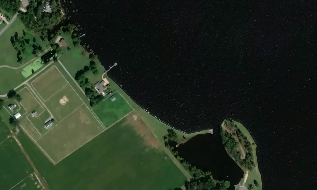 Satelite image of Redneck Rivera