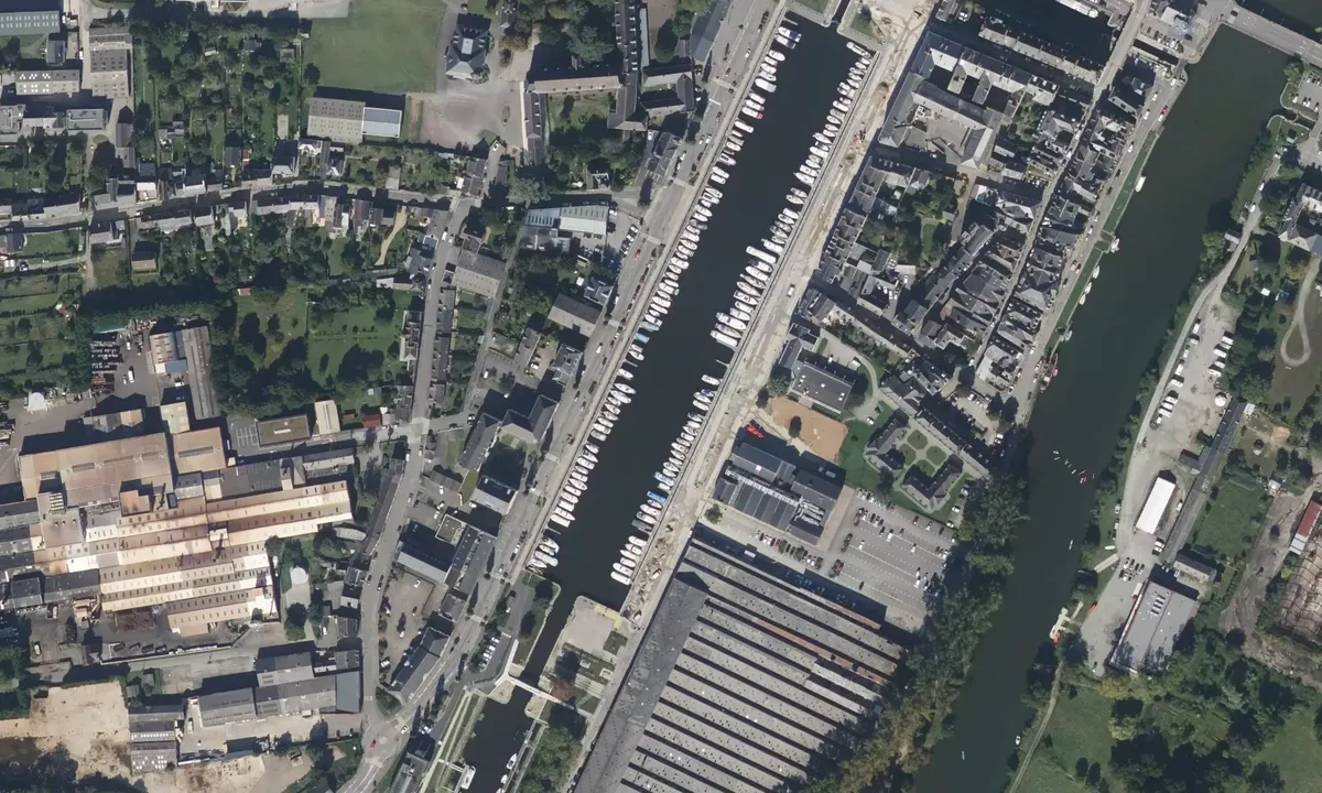 Satelite image of Redon Port