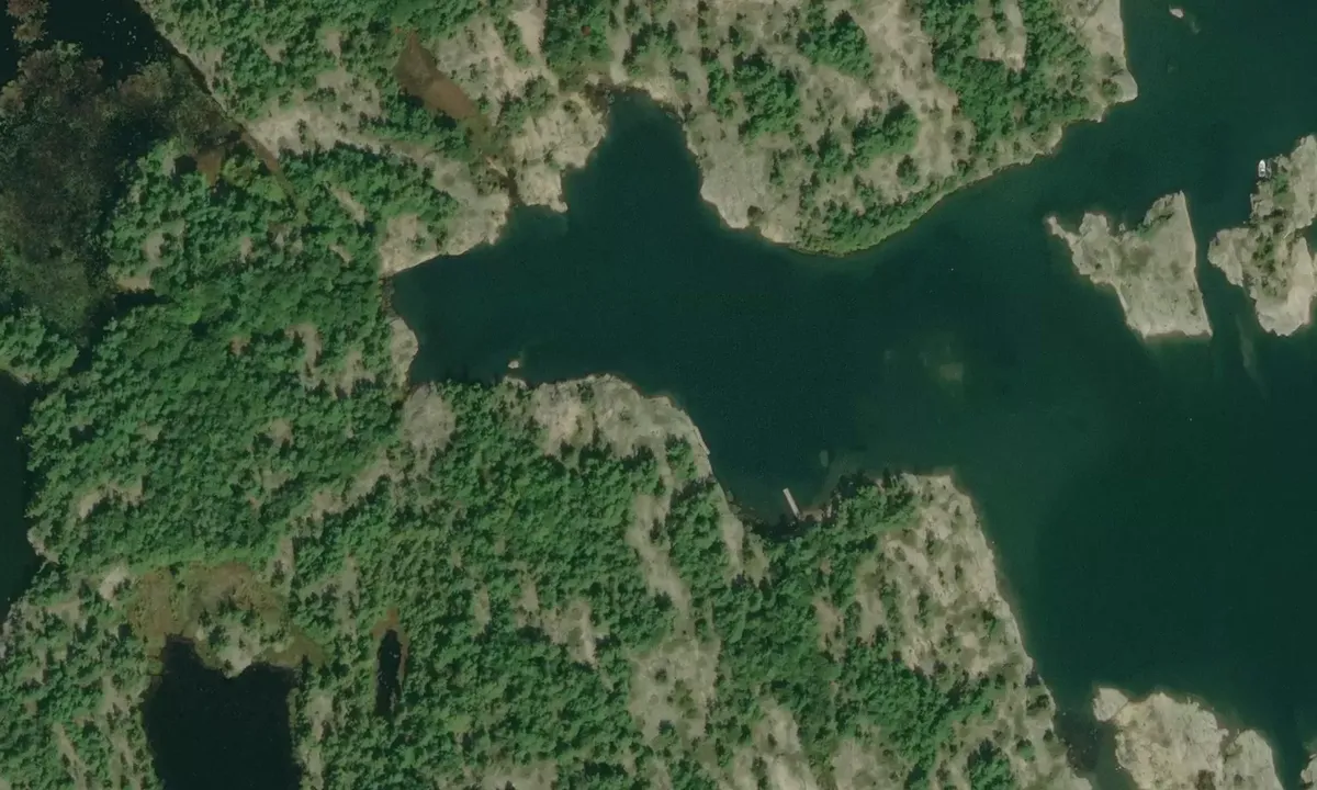 Satelite image of Regatta Bay