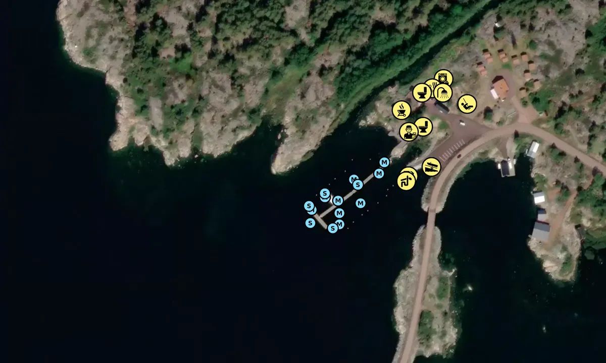 Satelite image of Remmarhamn