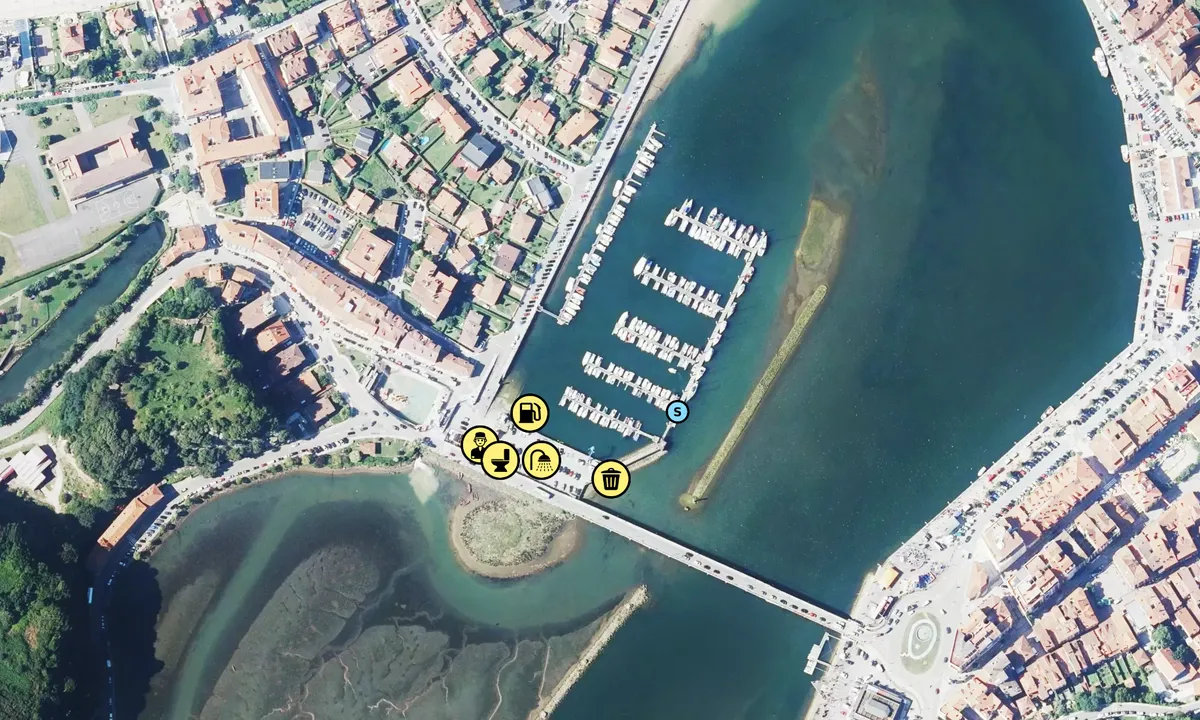 Satelite image of Ribadesella