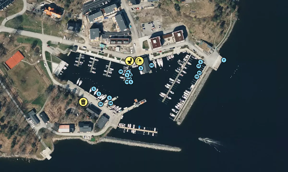 Satelite image of Rindö