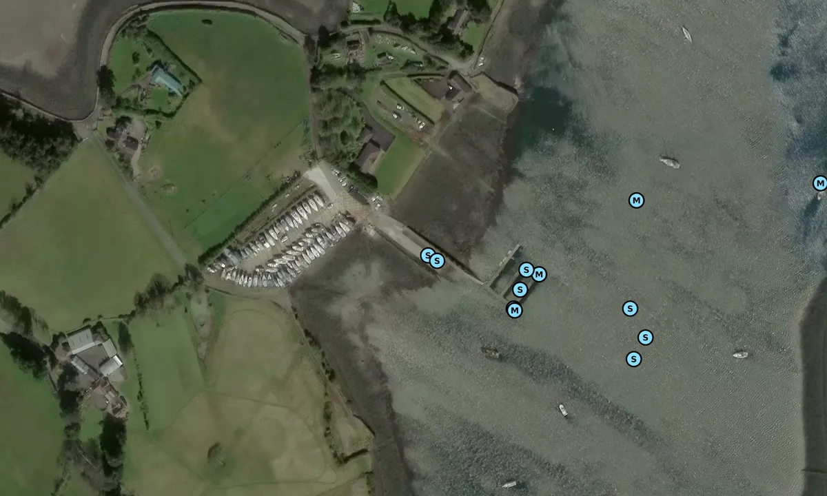 Satelite image of Ringhaddy Cruising Club