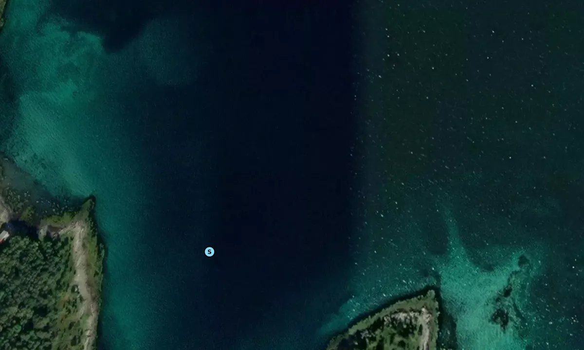 Satelite image of Risøyneset