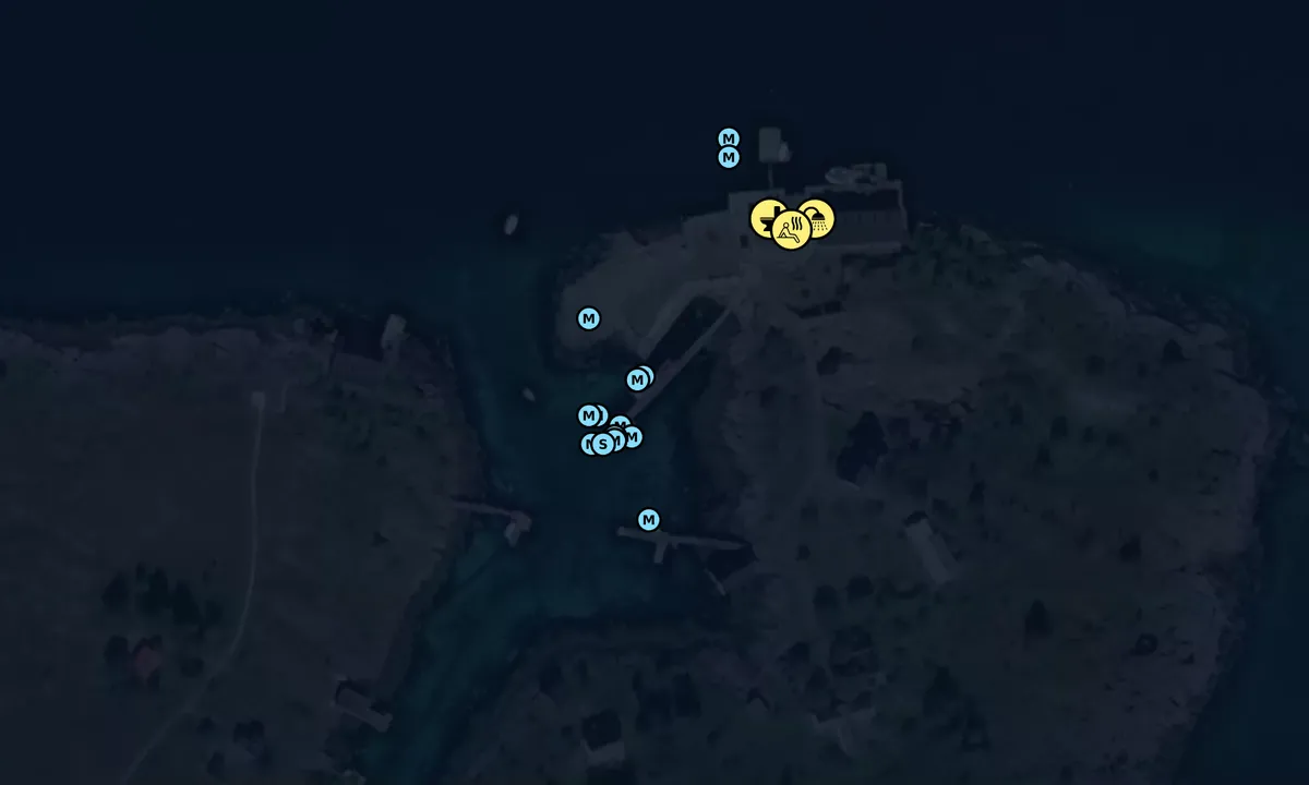 Satelite image of Risvær