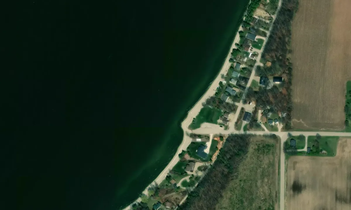 Satelite image of Rites Cove