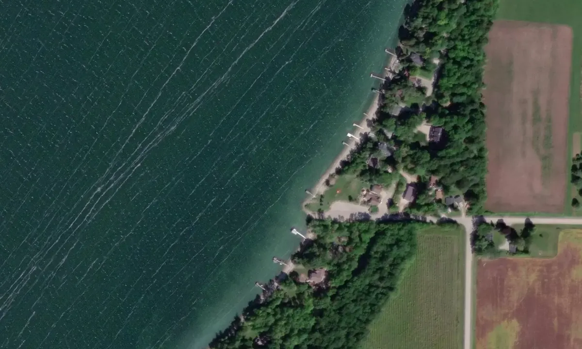 Satelite image of Rites Cove