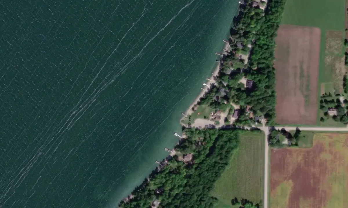 Flyfoto av Rites Cove