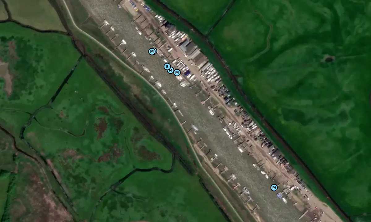 Satelite image of River Blyth