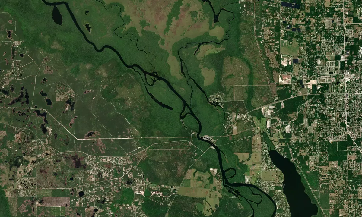 Flyfoto av River Forest Oxbow - 1