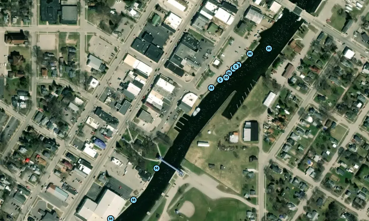 Satelite image of Rivertown Marina - Closed