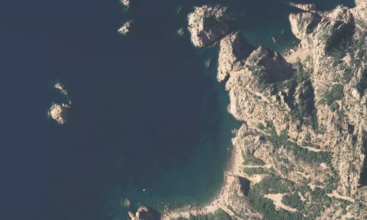 Satelite image of Rocher d'Orto