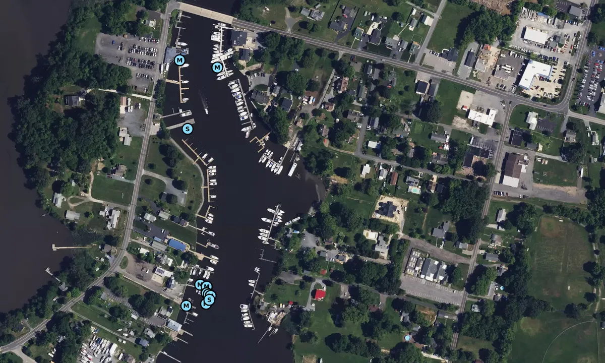 Satelite image of Rockhold Creek