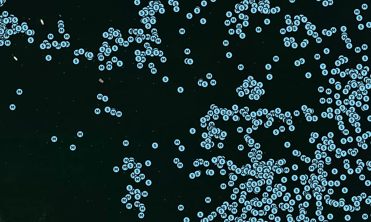 Satelite image of Rockland Harbor - 1