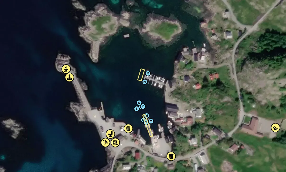 Satelite image of Rognaldsvåg