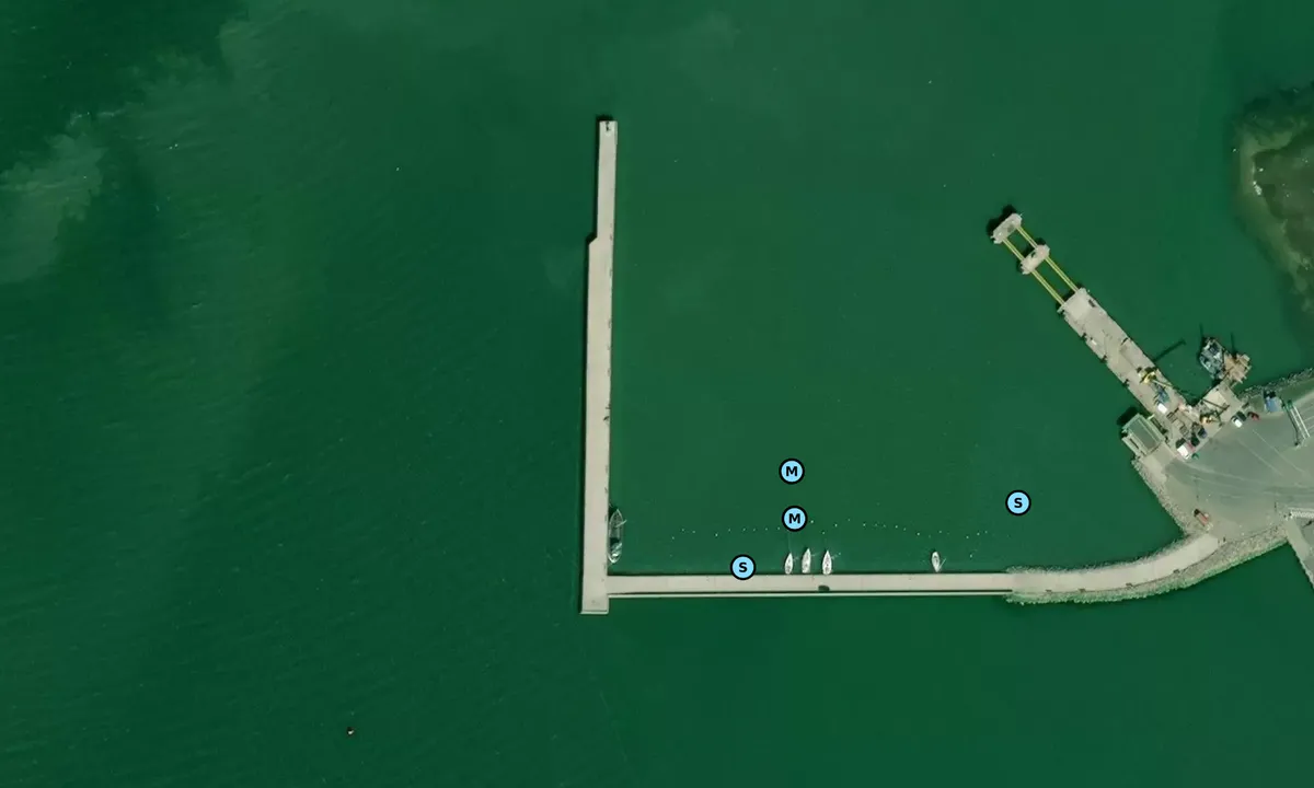 Satelite image of Rohuküla sadam